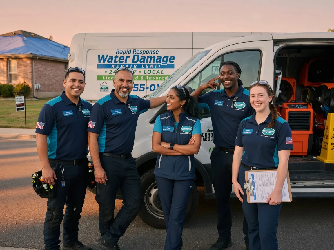 Water Damage Restoration company in Almond, WI