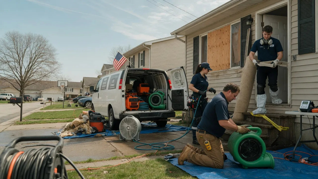 Water Damage Restoration in Almond, WI near me
